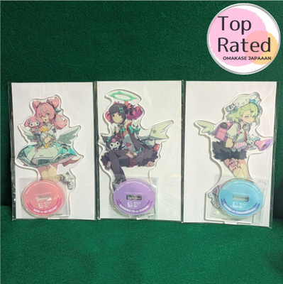 Zenless Zone Zero Sanrio Characters Acrylic Stand Aria Sunna NangongYu Set of 3