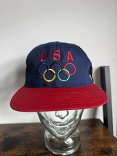 Vintage Olympicap USA Olympics  Visions Of Gold  NWT Hat