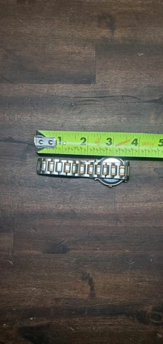 Vintage Gucci 9000M ブラックダイヤル ツートーン SS+GP クォーツ メンズ 腕時計 スイス製 読み取り - 画像16/24