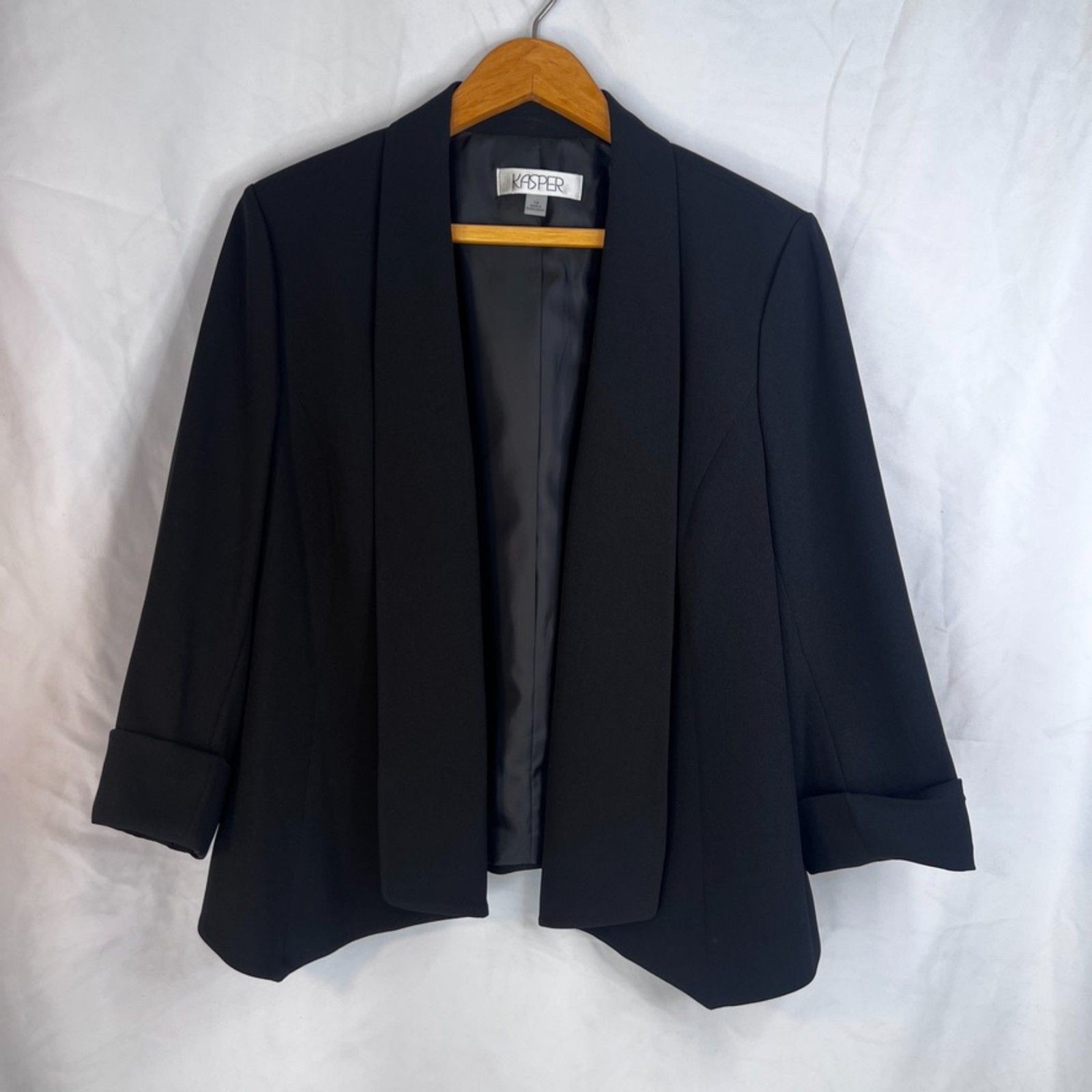 Kasper Black Basic Neutral Office Work Career Bla… - image 10