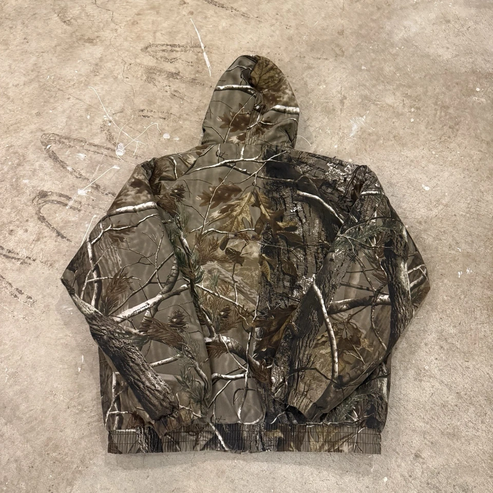 Russell Athletic Outdoors Jacket Womens Size Large Camo Realtree Hunting - Image 2 of 4