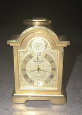 Vintage Miniatur Kutschenuhr Tempus Fugit Wel...