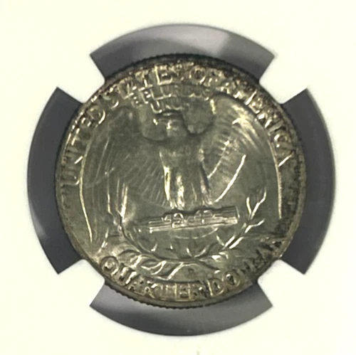1953D Washington Silver Quarter MS65 NGC, Beautiful Toning! - Image 4 of 4