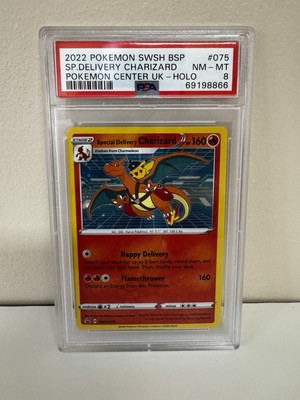 PSA 8 Pokemon Special Delivery Charizard SWSH075 Promo | eBay