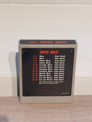 3011 Super Maze Game / Cart for Acetronic / Radofin / Hanimex / Prinztronic