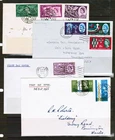 Great Britain - 4 x Pre Decimal Plain First Day Covers