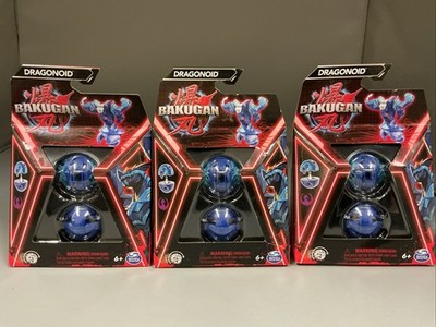 Bakugan Battle Brawlers Drangonoid&Titanium Hammerhead Lot Of 3- Free Shipping