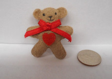 Artist Bear Teddy Bear 1.25-inch Miniature Pin Vintage-Never Worn