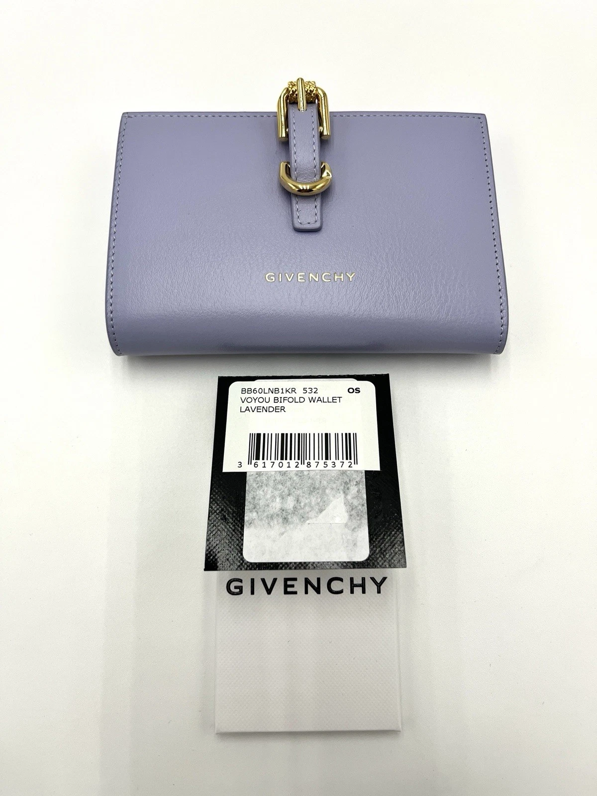 Givenchy — New Givenchy VOYOU Bifold Wallet In Lavender