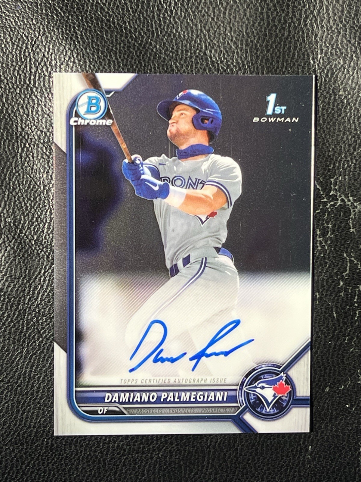 DAMIANO PALMEGIANI 2022 Bowman Chrome Auto 1st