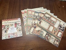 Lot Of Graphic 45 The 12 Days Of Xmas paper pad With 12 Sheets Of Paper Craft