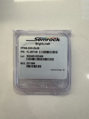 Semrock BrightLine Single Edge Epi-Fluorescence Dichroic FF506-Di03-25x36