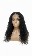 30 Inch Deep Wave Human Hair Lace Front Wig 13x6 HD Lace 200 Density Pre Plucke