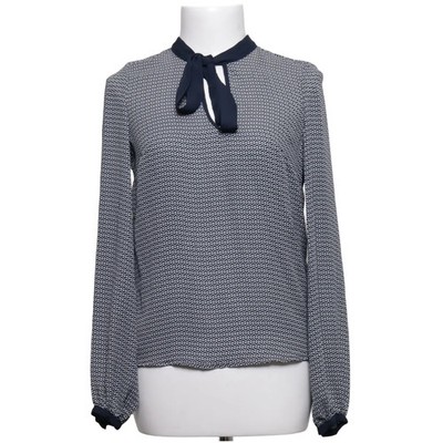 Holly & Whyte by Lindex, Bluse, Größe: 34, Blau/Weiß, Polyester #76R