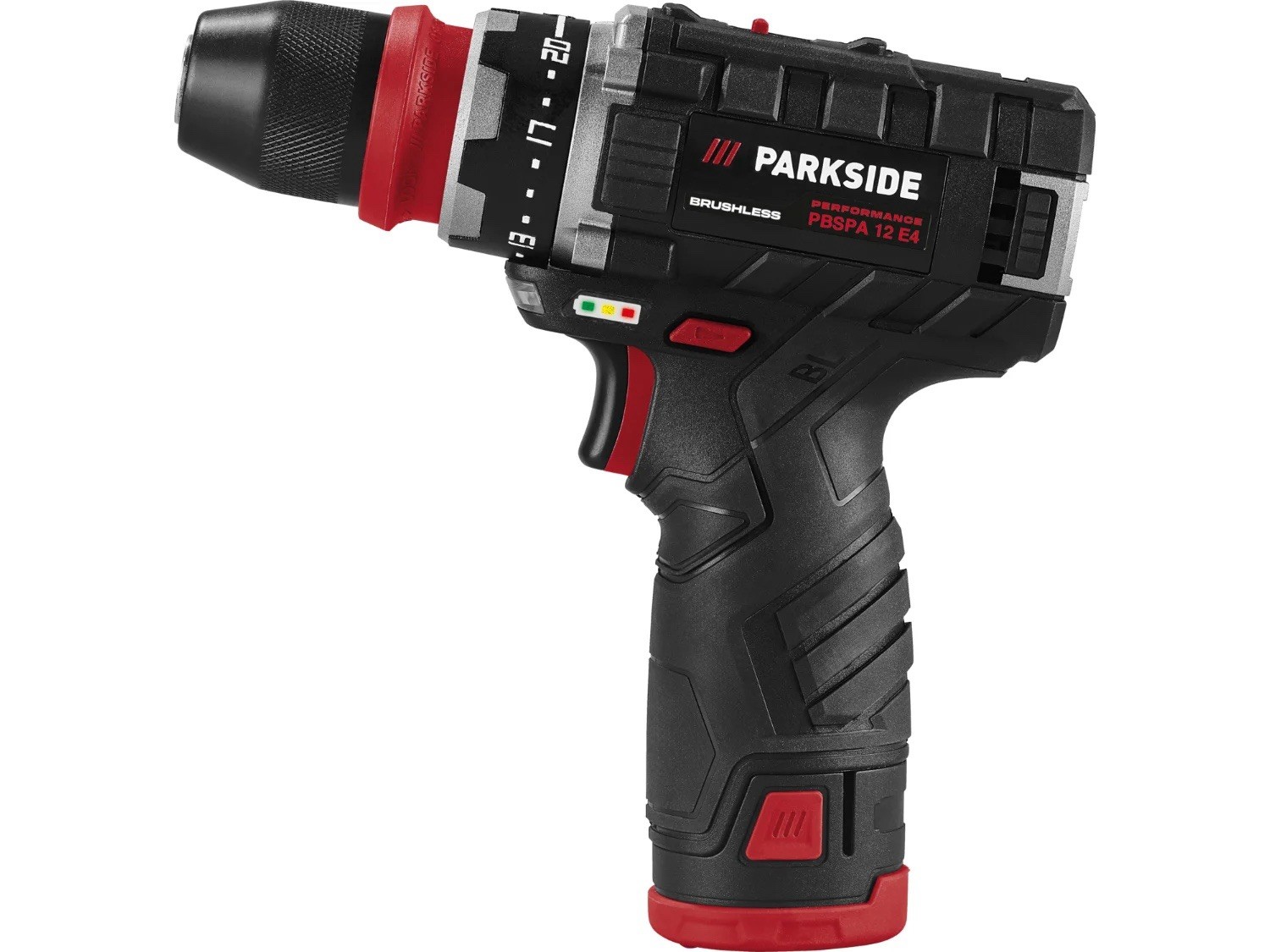 Parkside Trapano Avvitatore 12V Brushless PBSPA 12 E4 2 Batterie Caricatore foto 2