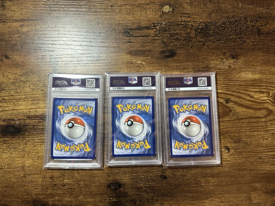 Venasaur Charizard Blastoise 003/034 CLC Classic Holo Pokemon PSA 9 Sequential - Image 2 of 2