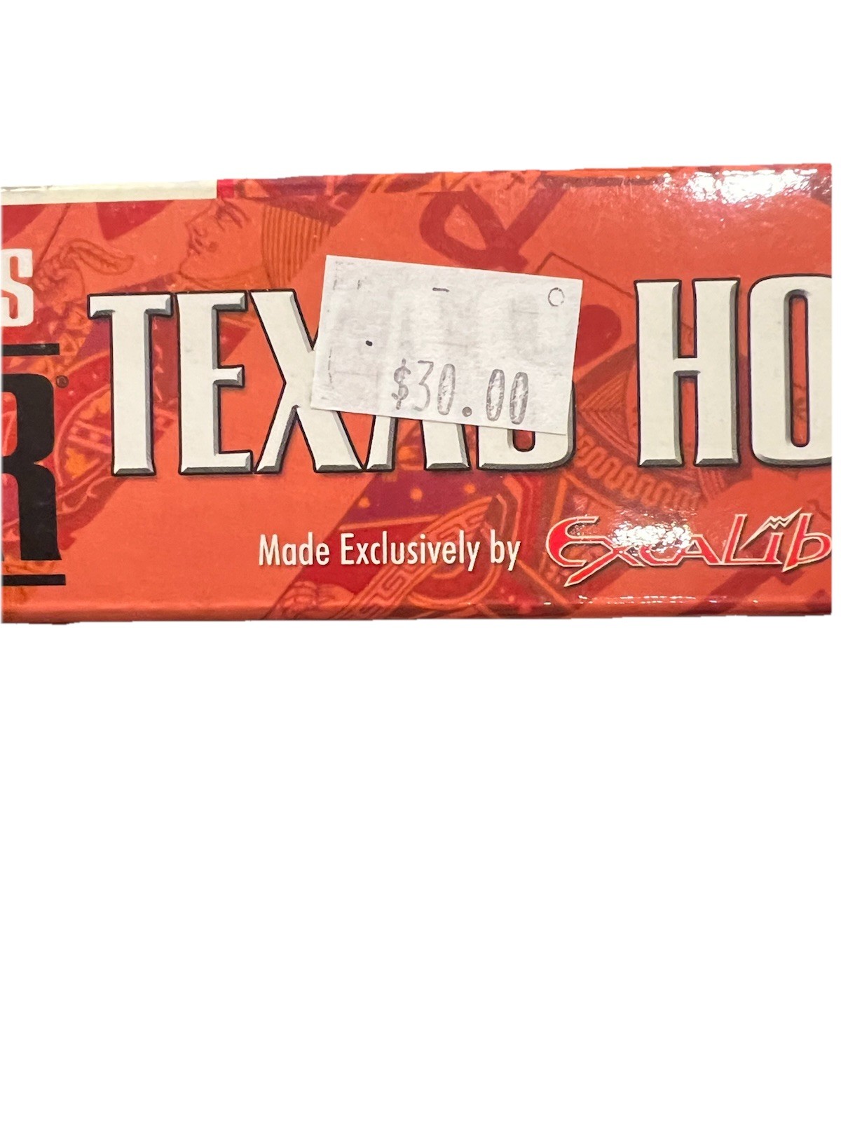 Texas Hold EM world series of poker Handheld Electronic Game Tested Excalibur