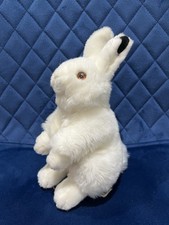 Rare Vintage Anna Club Plush WWF Artic Hare rabbit Bunny Soft Toy White 20cm