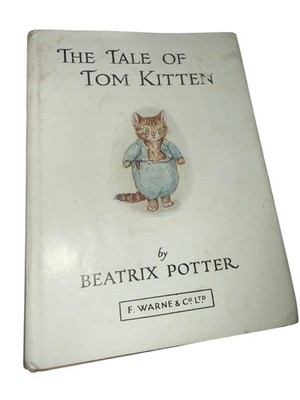 The Take of Tom Kitten Vintage Beatrix Potter Hardback Book
