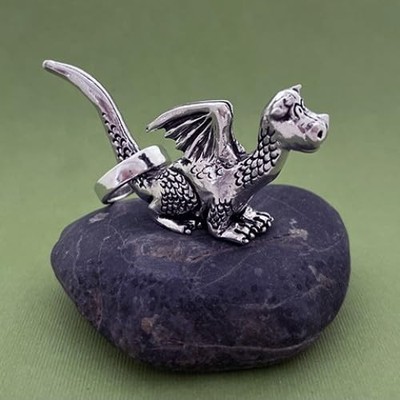 Basic Spirit Dragon Ring Holder, Home Decor,Engagement & Birthday Gift for Women