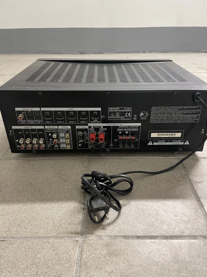 Kenwood PV-7000 Audio-Video Control Center - Image 3 of 4