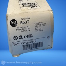 Allen Bradley 800T-FXTQ24RA1 Illuminated Pushbutton FNOB