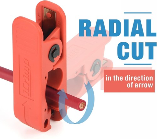 iCrimp ICP-240 Cable Stripper for AWG 12 to 4/0 Round Cables, Radial Wire...  - Foto 2 di 8