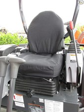 Black Waterproof Seat Covers for Excavator in Waterproof Endura