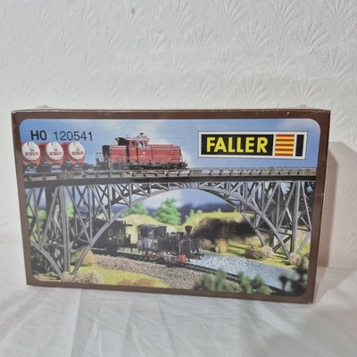 FALLER Stahlträger Deck Bogen Brücke 355 mm Plastik Modellbausatz - Spur HO - 120541