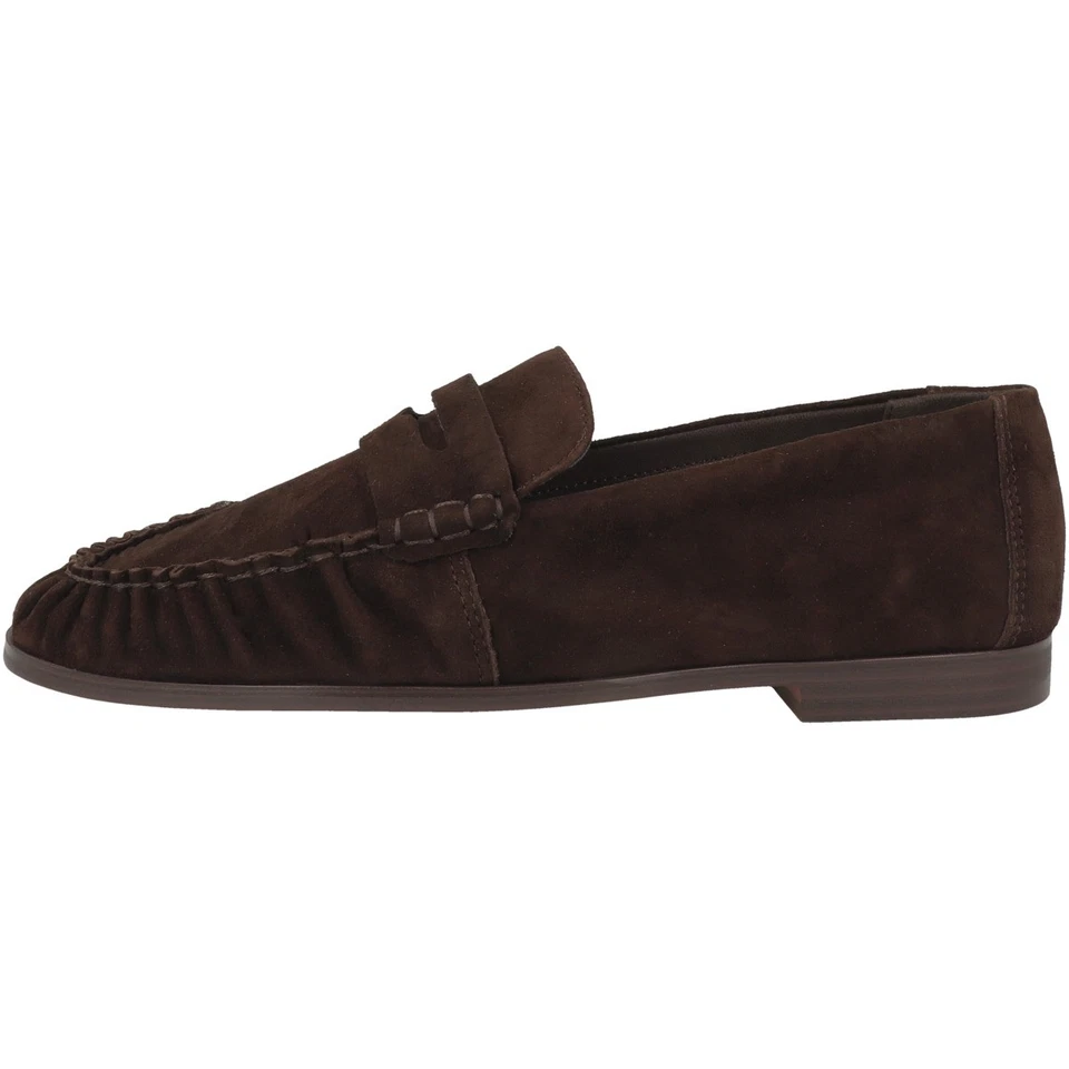Steve Madden Muse Mocassin Femme Chaussure Plate Marron Daim - Photo 1/1