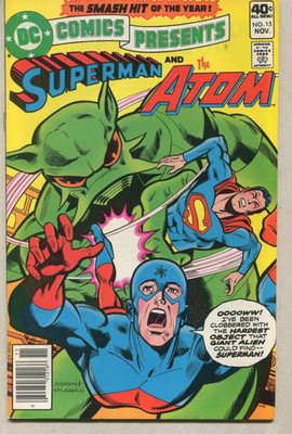 DC Comics Presents- Superman And The Atom  #15  NM   DC SA