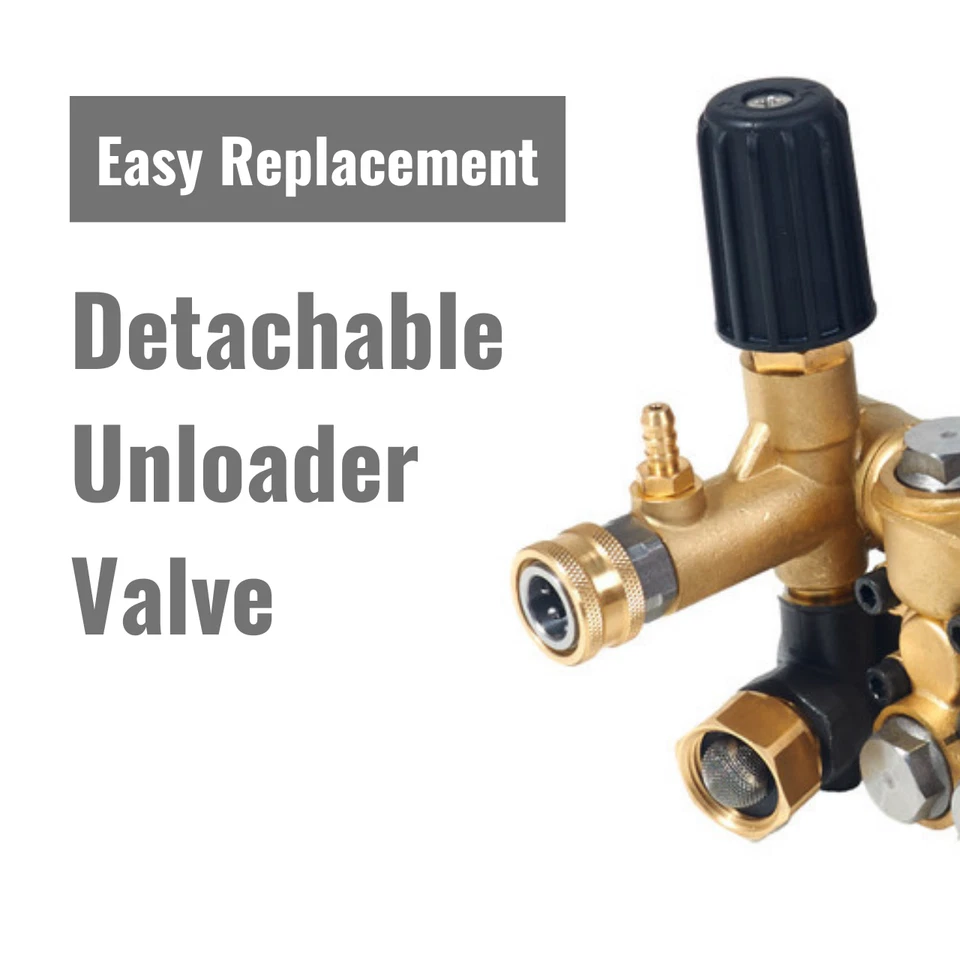 Canpump CF 2530 EH: 2500 psi @ 2,9 US gpm, bomba de lavadora a presión de eje de 5/8 pulgadas Foto 4 de 4