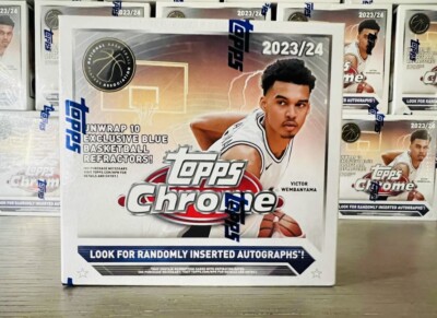 2023-24 Topps Chrome Basketball Monster Box - Factory Sealed Mega 