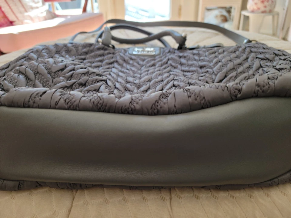 罕见 Anniversary 70th Coach 钱包 Madison 挎包 单肩包 18634 灰色 — 第 3/4 张图片