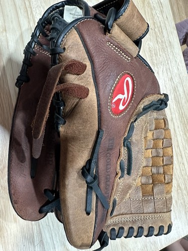 Rawlings | Games | Rawlings Baseball Glove Rbg36tt 25 Rht Leather Basketweb Fastback As