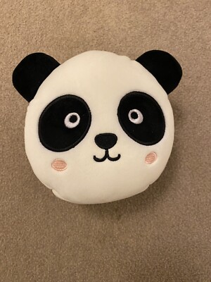 Reisekissen & Augenmaske Panda rund Plüsch Puckator