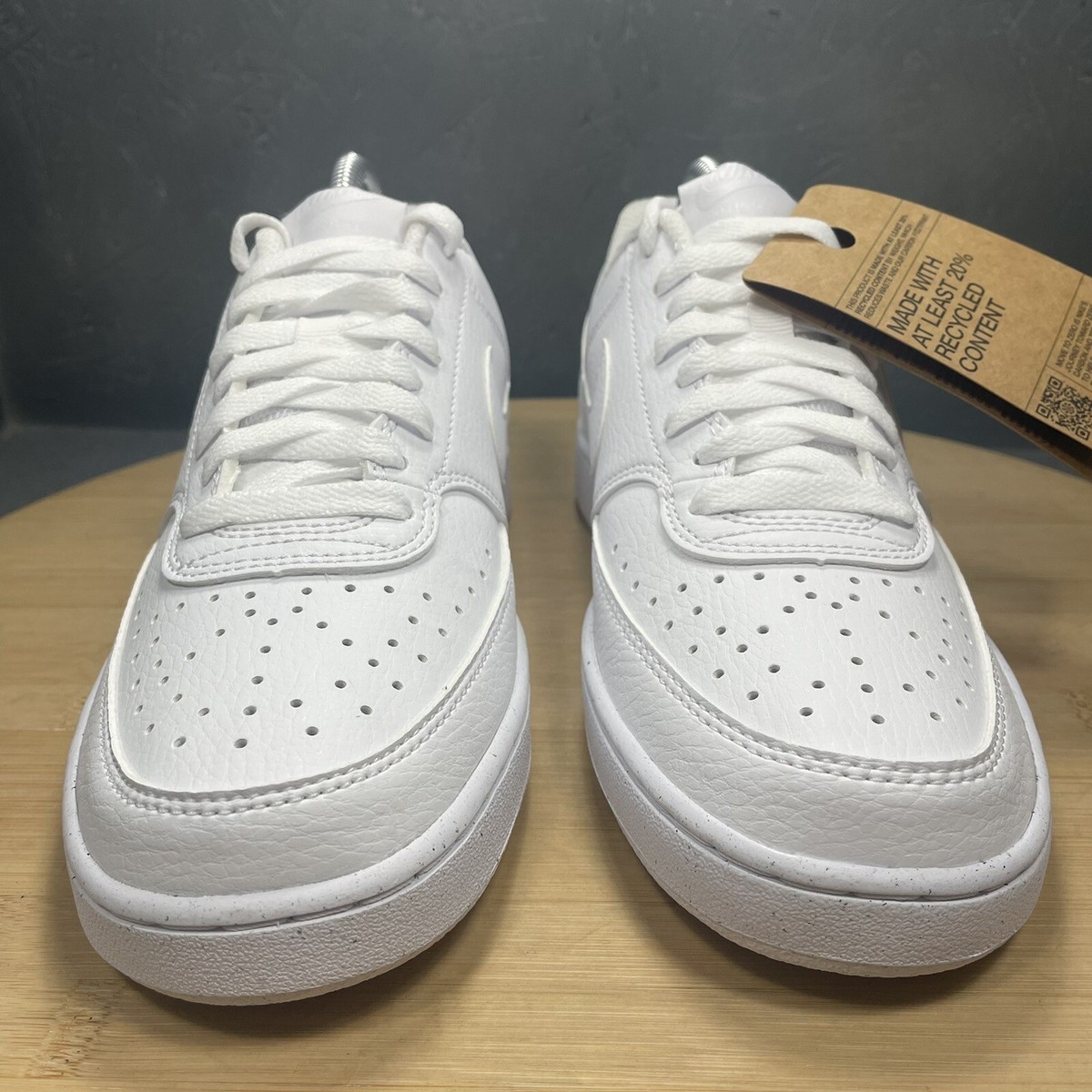 Nike COURT VISION LOW NN Women's 8 All White DH3158-100
