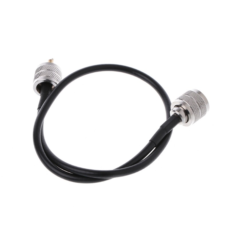 RF Coaxial Cable Connector UHF PL259 Male to UHF Male PL259 RG58