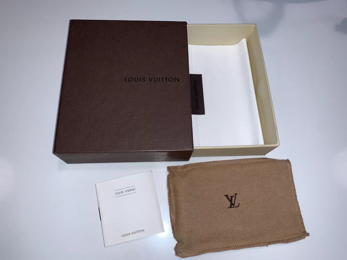 louis vuitton boxes empty and dust bag