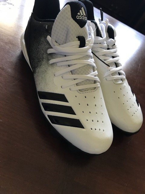 Adidas Tater 3 Kids Black/White Lightweight Youth Size Baseball Cleats | eBay