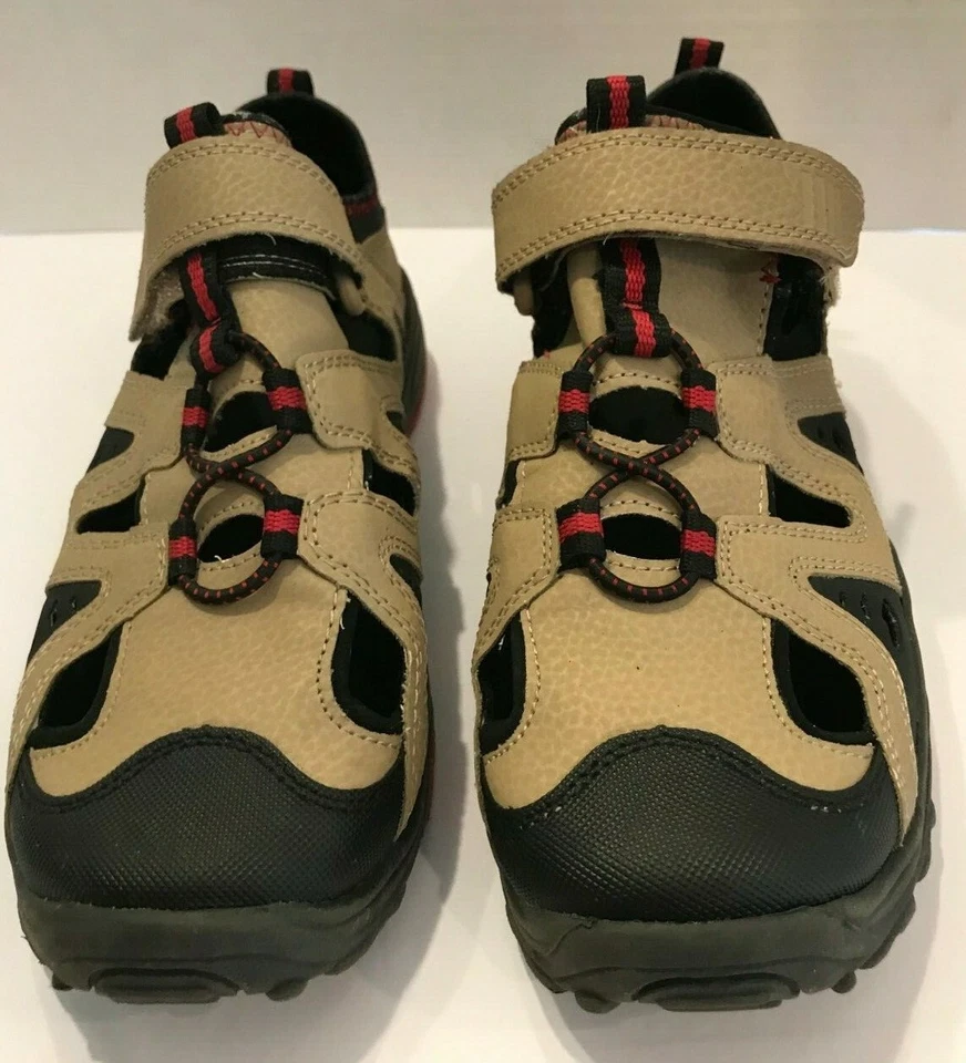 Sandalias Land's End Tan Garcons niños talla 5 colores neutros - beige, rojo, negro. Foto 2 de 4