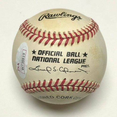 Don Newcombe Signed Baseball NLB "US Army 1952-53 Korean War Vet" JSA Witnessed - Picture 6 of 7