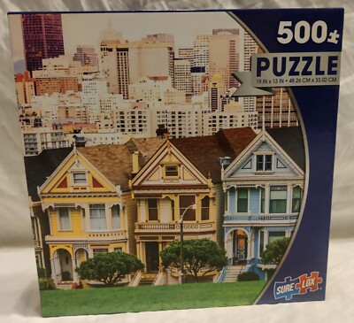 Puzzle Rooftops Da 1000 Pezzi, Cartone Di Alta Qualità, Formato 68x48 Cm, Con Poster, Per Bambini Dai 12 Anni - 3