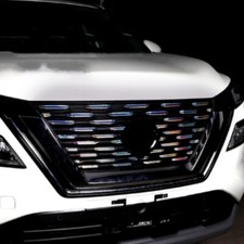 For Nissan 2023 Rogue Accessories Front Bumper Center Grill Grille Cover Trim