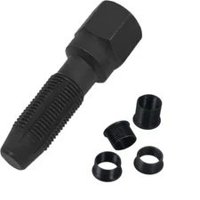 M14 x1.25mm Black Spark Plug Rethread Thread Repair Kit Reamer Tap w/ 4 Inserts