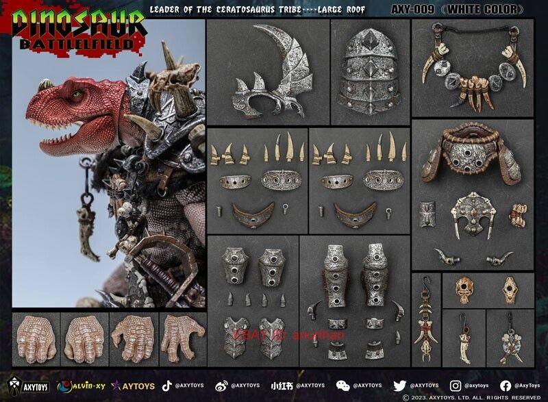 AXYTOYS AXY009 Dinosaur Battlelfield Leader of the AXYTOYS AXY009 Dinosaur Battlelfield Leader of the