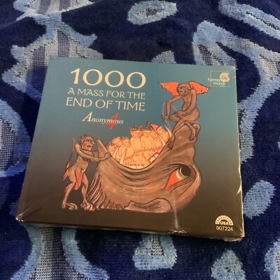 ANONYMOUS 4 - 1000: A Mass For End Of Time - CD - **NEW/ STILL SEALED**