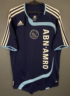 AJAX adidas ABN-AMRO ヴィンテージ 希少アヤックス UK製 adidas - アヤックス ajax 2001-2002 アウェイ ヴィンテージ