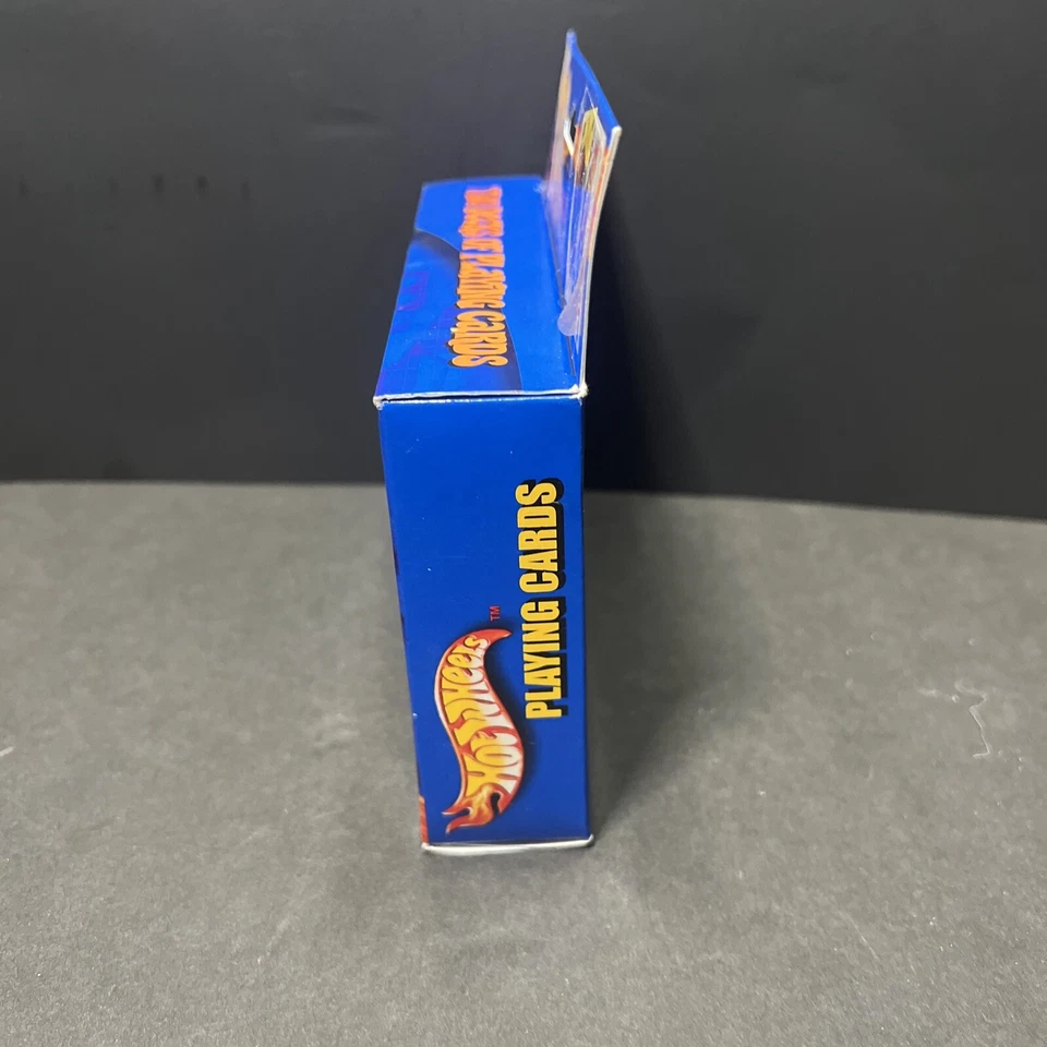 2001 Hot Wheels Playing Cards - 2decks In Collectible Tin Box – New/Sealed. (F3) - Image 4 of 4