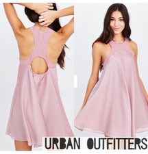 Purple Silence + Noise Flowy Dress Small Urban Outfitters Preloved 60s Skater
